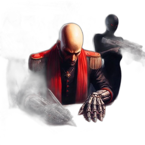 mask, jacket, face, staff transparent PNG cut-out