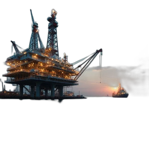 building, robot, concept art, 3d render transparent PNG cut-out