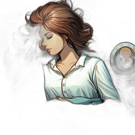 staff, face, dress, jewelry transparent PNG cut-out