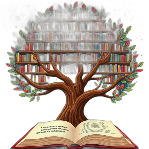 tree, second, image, stylized transparent PNG cut-out