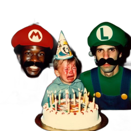 hat, young, child, birthday transparent PNG cut-out