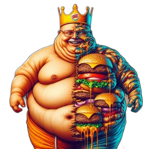 food, crown, animal, robot transparent PNG cut-out