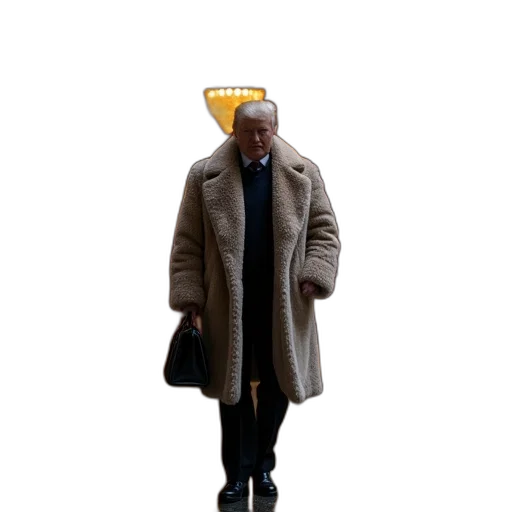 jacket, hat, umbrella, mask transparent PNG cut-out