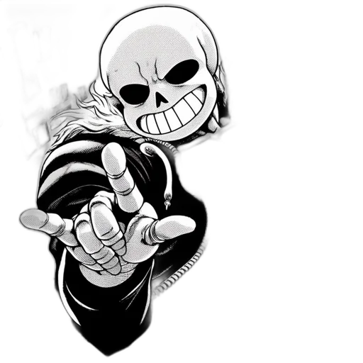 jacket, weapon, staff, mask transparent PNG cut-out