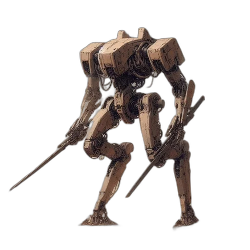 robot, weapon, creature, animal transparent PNG cut-out