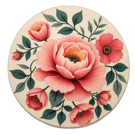 flower, jewelry, photorealistic, watercolor transparent PNG cut-out