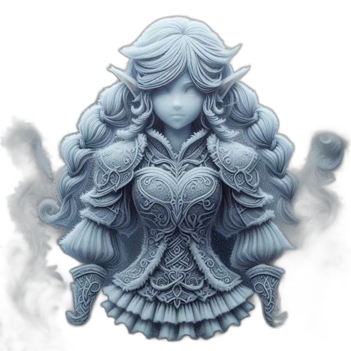 dress, crown, concept art, fantasy art transparent PNG cut-out