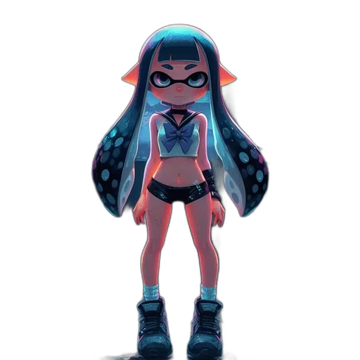 dress, jacket, weapon, creature transparent PNG cut-out