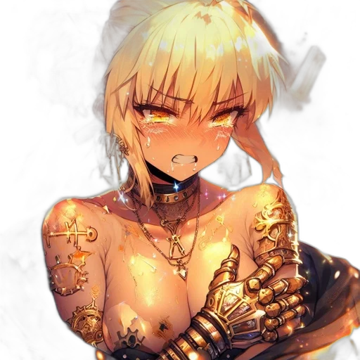 robot, jewelry, dragon, dress transparent PNG cut-out