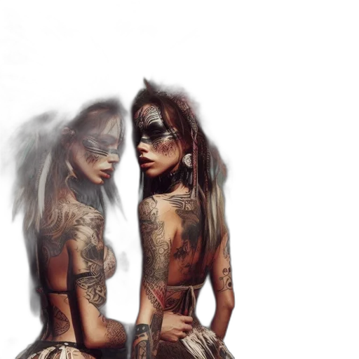 photorealistic, cyberpunk, concept art, 3d render transparent PNG cut-out