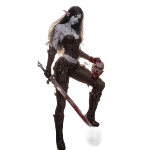 staff, sword, weapon, creature transparent PNG cut-out