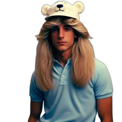 hat, animal, hair, staff transparent PNG cut-out