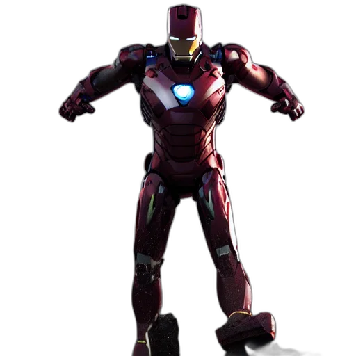 robot, 3d render, concept art, comic book art transparent PNG cut-out