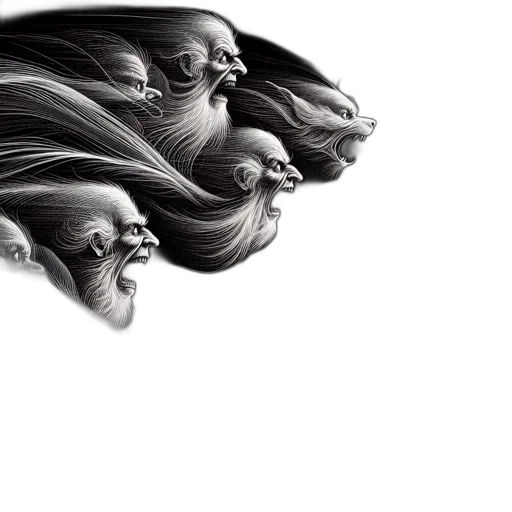 hair, mask, crown, face transparent PNG cut-out