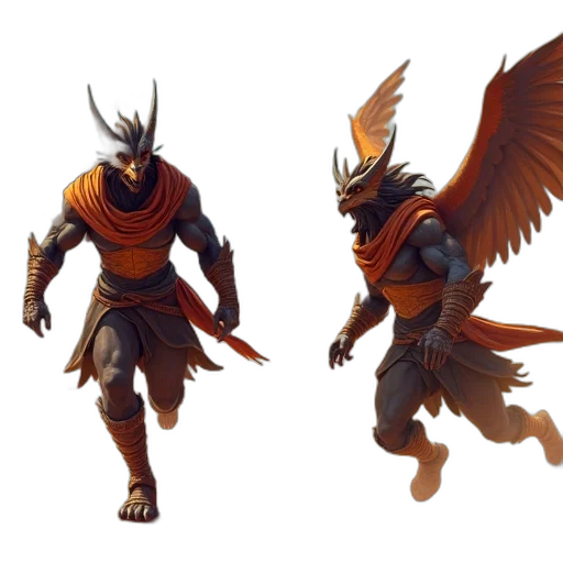 concept art, fantasy art, 3d render, pixel art transparent PNG cut-out
