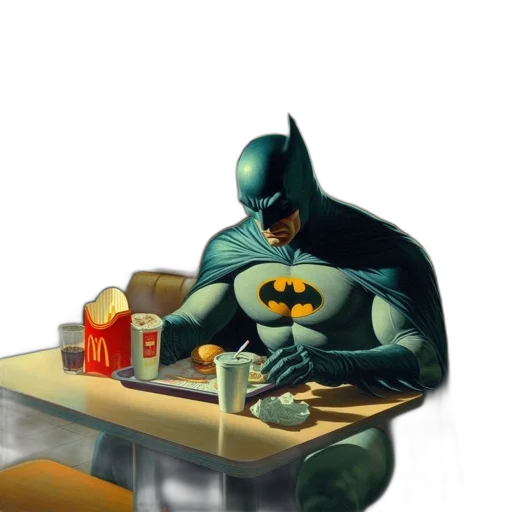 food, robot, comic book art, concept art transparent PNG cut-out