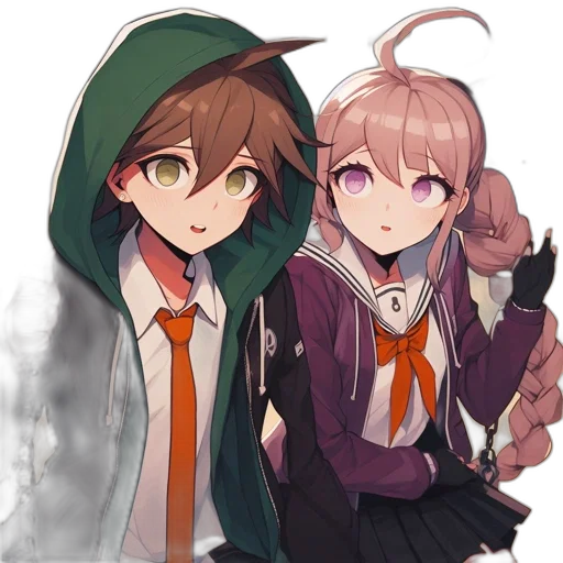 jacket, weapon, staff, hat transparent PNG cut-out