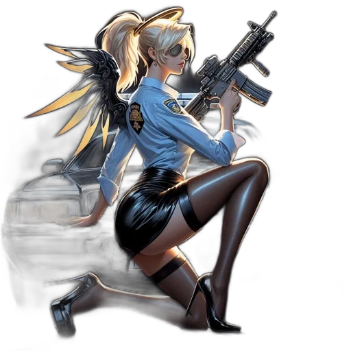 weapon, concept art, comic book art, fantasy art transparent PNG cut-out