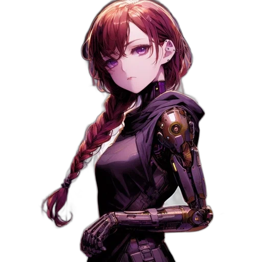 robot, weapon, staff, sword transparent PNG cut-out