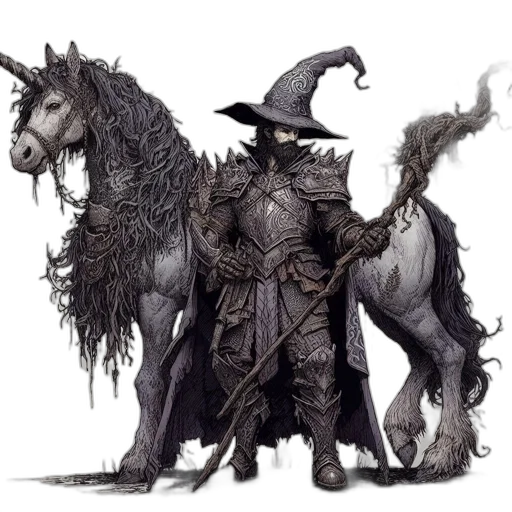 dragon, staff, animal, sword transparent PNG cut-out