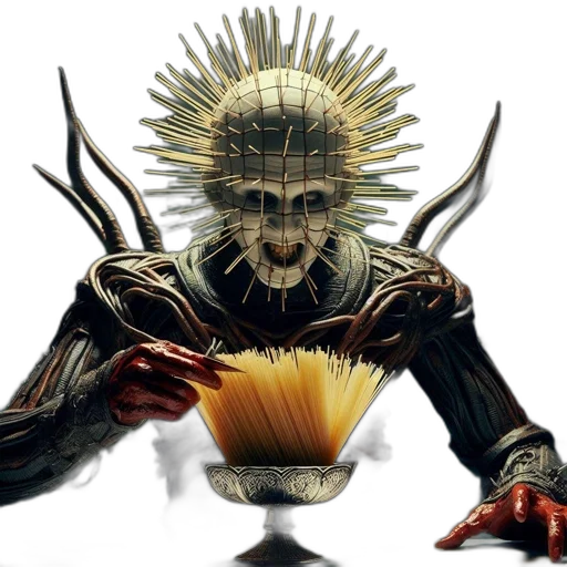 creature, food, staff, hair transparent PNG cut-out