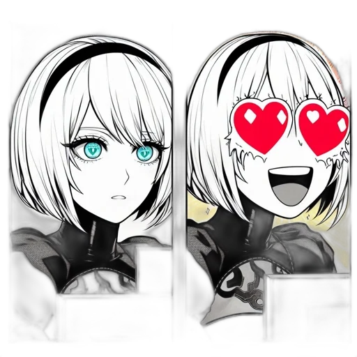 face, robot, mask, anime transparent PNG cut-out