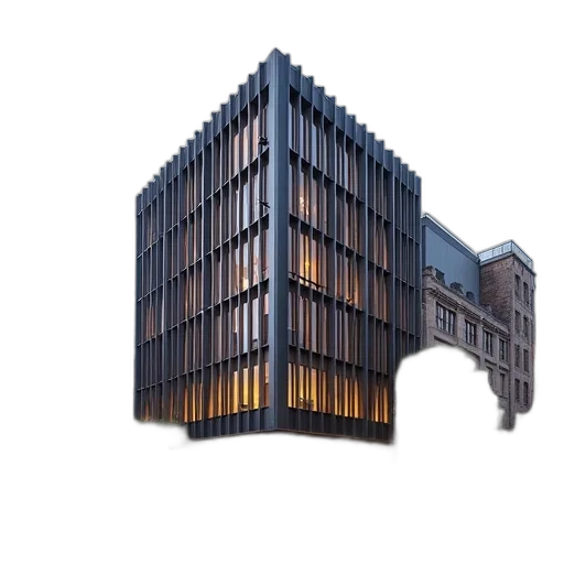 building, furniture, crown, 3d render transparent PNG cut-out