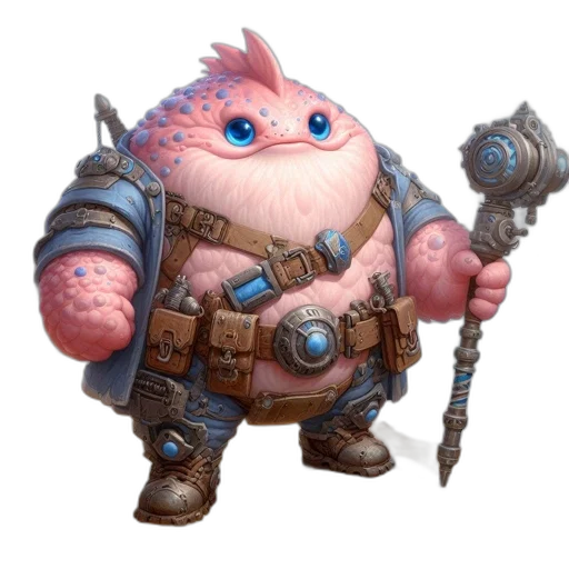 staff, creature, animal, weapon transparent PNG cut-out