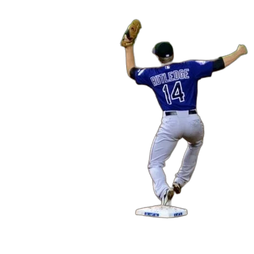 baseball, player, number, his transparent PNG cut-out