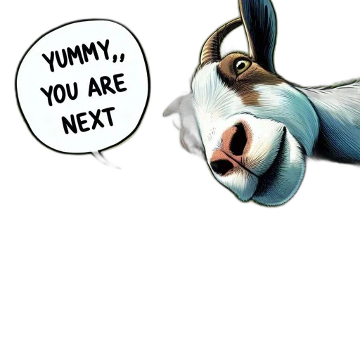 animal, cartoon, concept art, comic book art transparent PNG cut-out