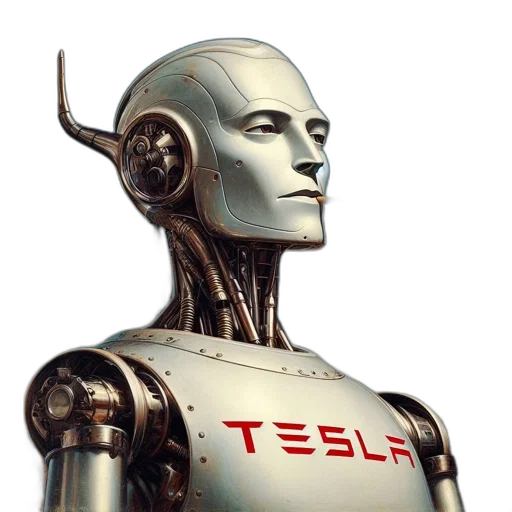 robot, cyberpunk, concept art, 3d render transparent PNG cut-out