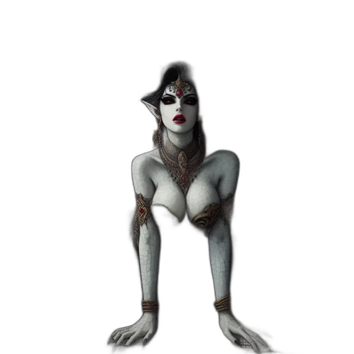creature, animal, staff, concept art transparent PNG cut-out
