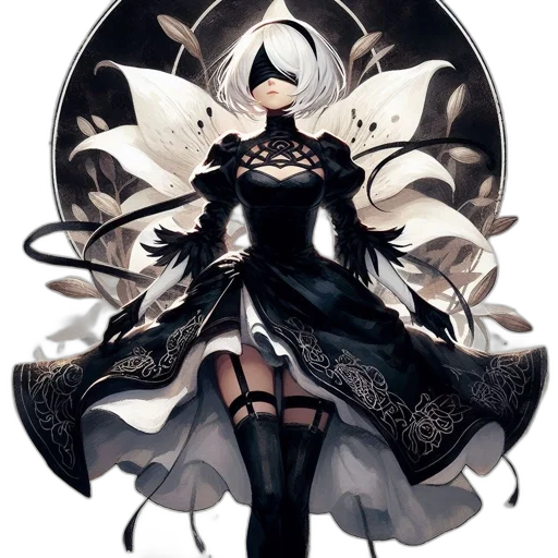 mask, dress, crown, creature transparent PNG cut-out