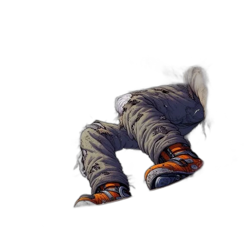 jacket, shoes, creature, animal transparent PNG cut-out