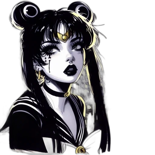 concept art, comic book art, fantasy art, anime transparent PNG cut-out