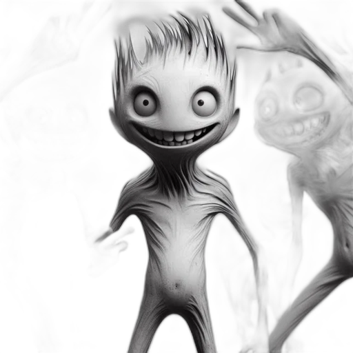 creature, mask, animal, robot transparent PNG cut-out