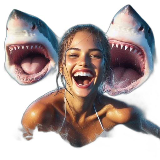creature, photorealistic, concept art, 3d render transparent PNG cut-out