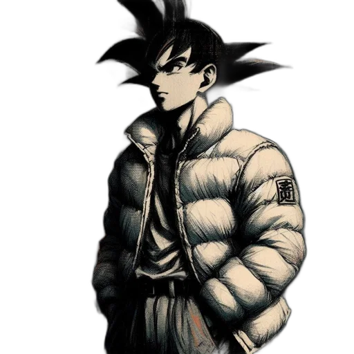 jacket, animal, concept art, comic book art transparent PNG cut-out