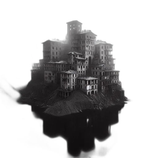 building, crown, weapon, robot transparent PNG cut-out