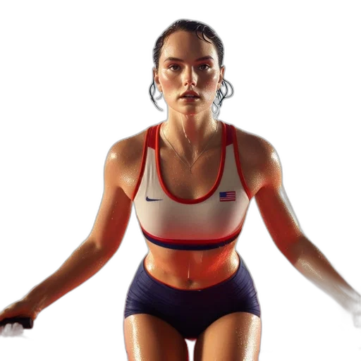 athlete, nike, gear, jumps transparent PNG cut-out