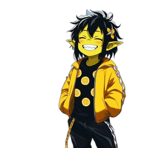 jacket, staff, mask, creature transparent PNG cut-out