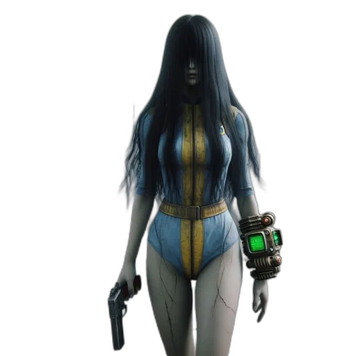 robot, concept art, 3d render, comic book art transparent PNG cut-out
