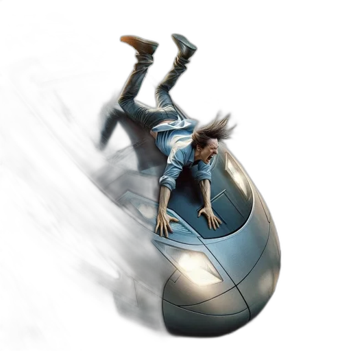 robot, car, weapon, jacket transparent PNG cut-out