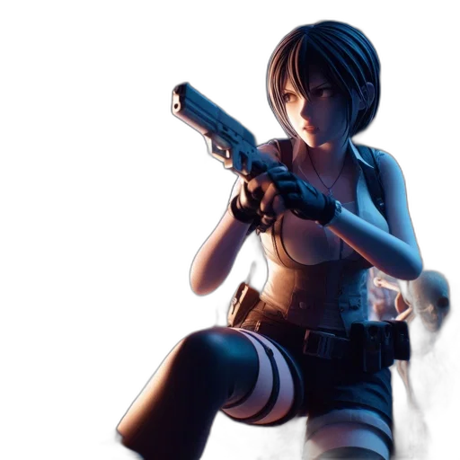 weapon, concept art, comic book art, photorealistic transparent PNG cut-out