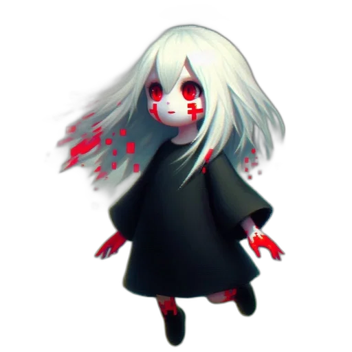 creature, mask, weapon, staff transparent PNG cut-out