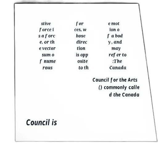 furniture, canada, council, arts transparent PNG cut-out