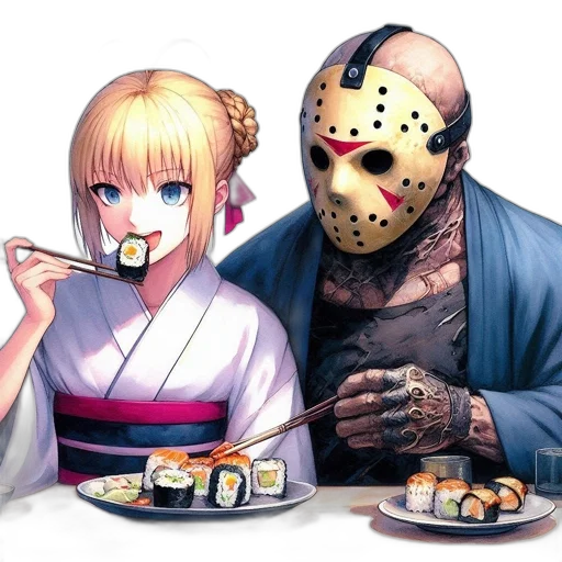 food, mask, face, concept art transparent PNG cut-out