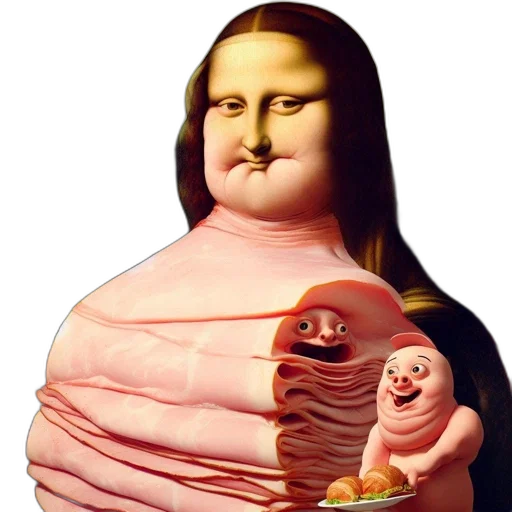 food, creature, face, animal transparent PNG cut-out