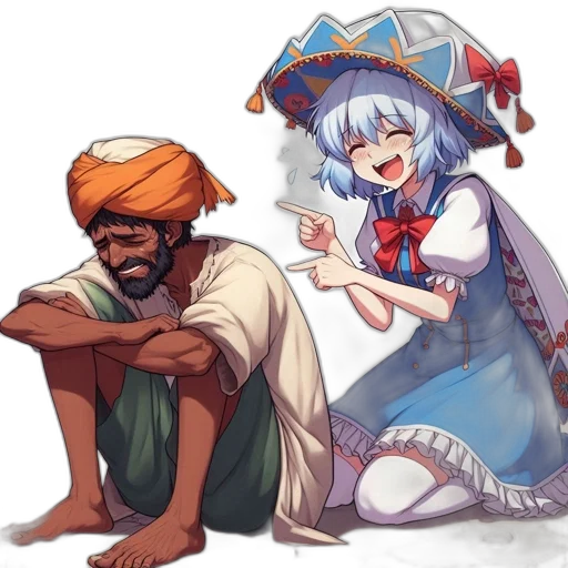 weapon, hat, staff, sword transparent PNG cut-out
