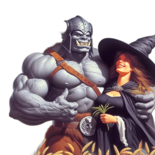 fantasy art, concept art, comic book art, pixel art transparent PNG cut-out